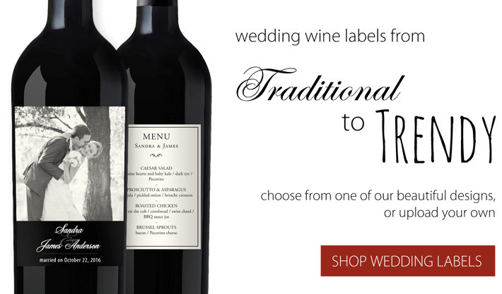 wedding wine labels
