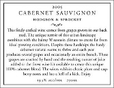 Classics - Back Label 