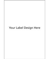 Submit Your Own Design Wine Labels - Poster Vertical