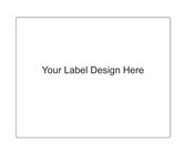 Full Custom Design Wine Labels - Full Custom Design Small Horizontal