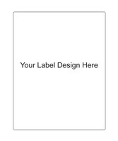 Full Custom Design Wine Labels - Full Custom Design Small Vertical