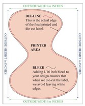 Submit Your Own Design Wine Labels - Custom Shape