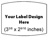 Submit Your Own Design Wine Labels - Bevel Edge