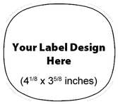 Submit Your Own Design Wine Labels - Cooper Horizontal