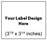 Submit Your Own Design Wine Labels - Large Horizontal