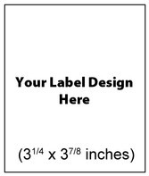 Submit Your Own Design Wine Labels - Large Vertical