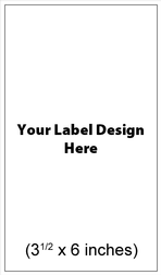 Submit Your Own Design Wine Labels - Magnum Vertical