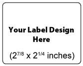 Submit Your Own Design Wine Labels - Radius Corner
