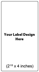 Submit Your Own Design Wine Labels - Round Edge