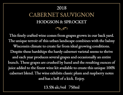 Personalized and Custom Wine Labels - Stoney Creek Wine Press